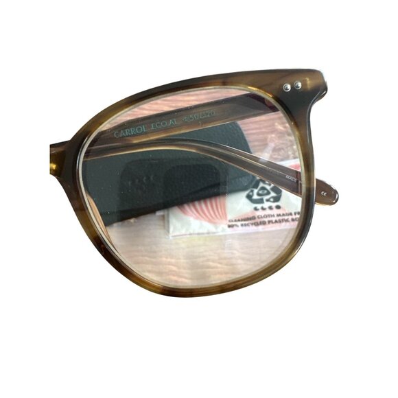 GARRETT LEIGHT Optical Carrol Tortoise Glasses with Case - Picture 4 of 5